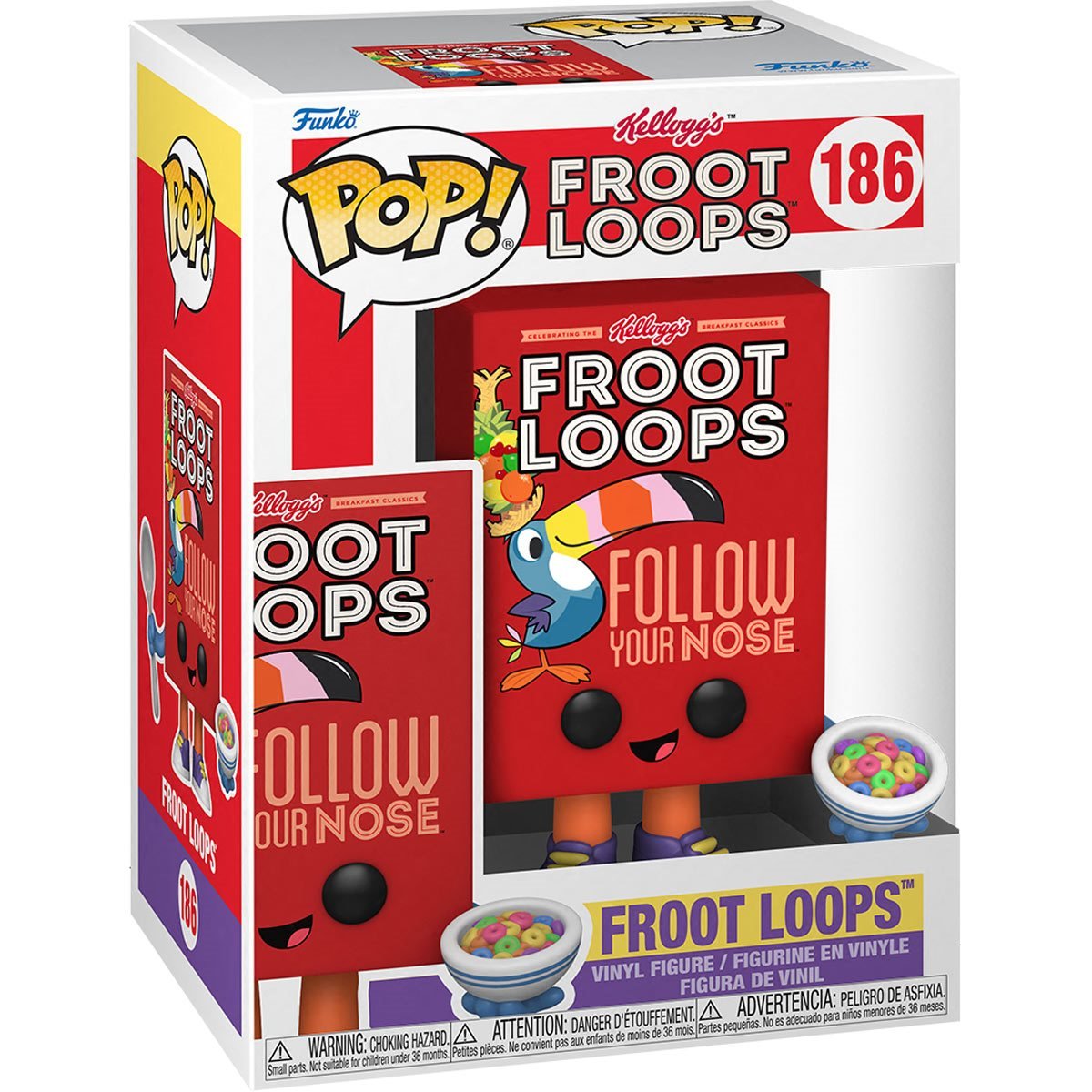 Funko Pop! Kelloggs Froot Loops Cereal Box – LemonJuice McGee's Comic ...
