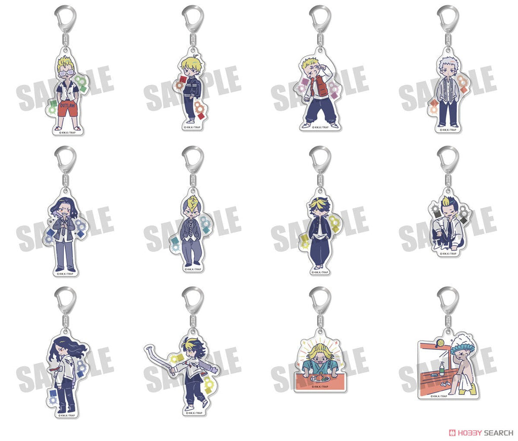 Tokyo Revengers Vol.2 Acrylic Key Ring RetoP - A Blind Box ( 1 Blind Box )