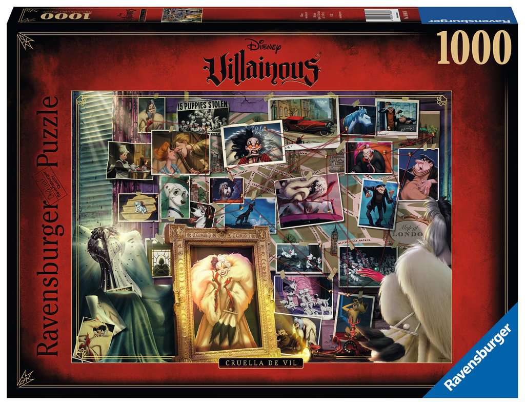 Puzzle: Disney Villainous - Cruella de Vil