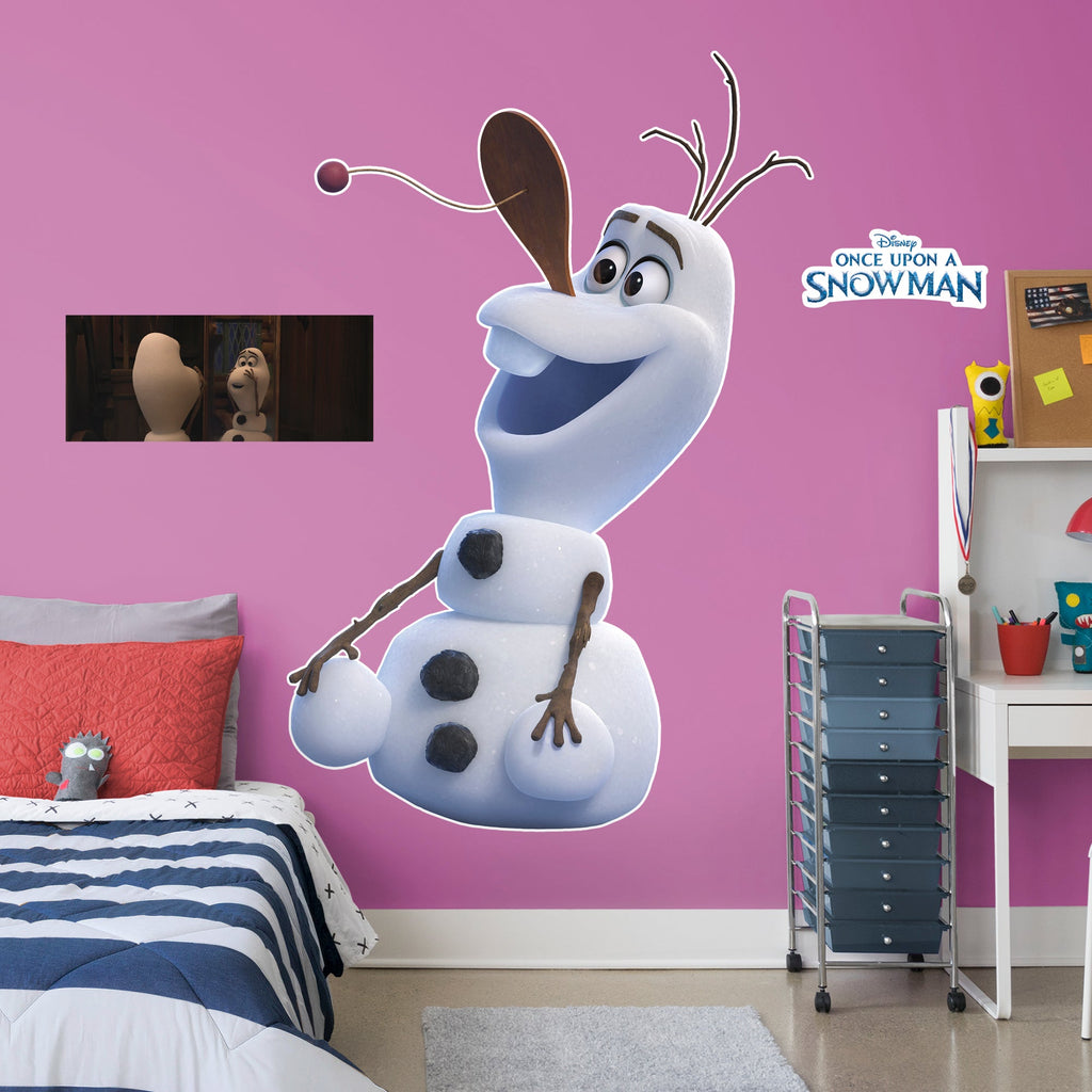 Olaf: Paddle - Once Upon A Snowman - Officially Licensed Disney Removable Wall Decal