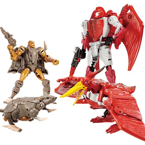 Transformers Beast Wars BWVS-05 Premium Finish Rattrap vs. Terrorsaur Set