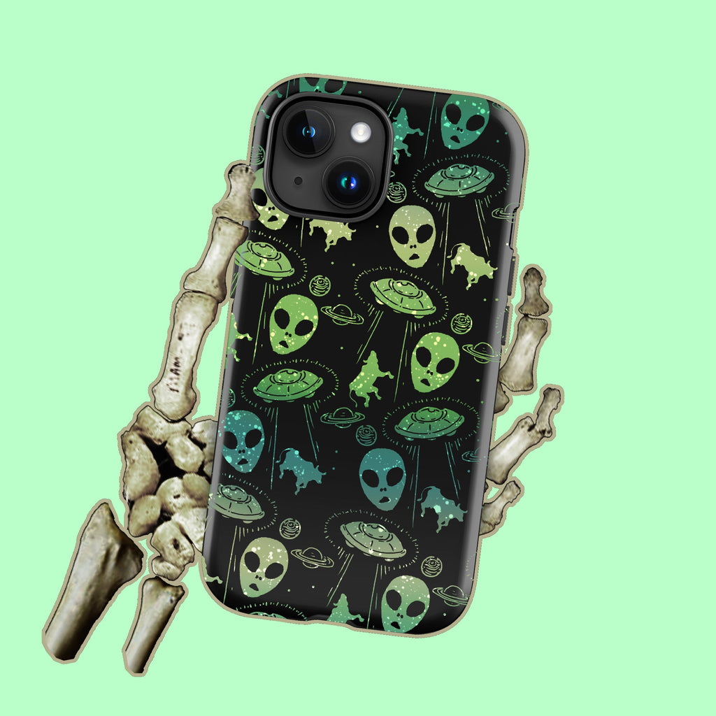 Aliens And UFOs iPhone Case