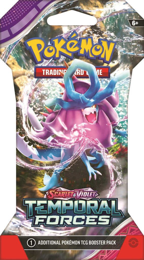 Pokemon: Scarlet & Violet: Temporal forces - Sleeved Booster Pack