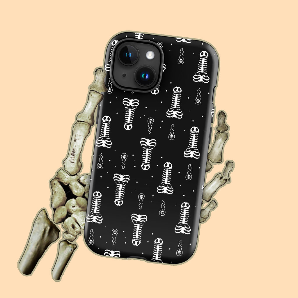 Skeleton Penis Boner iPhone Case