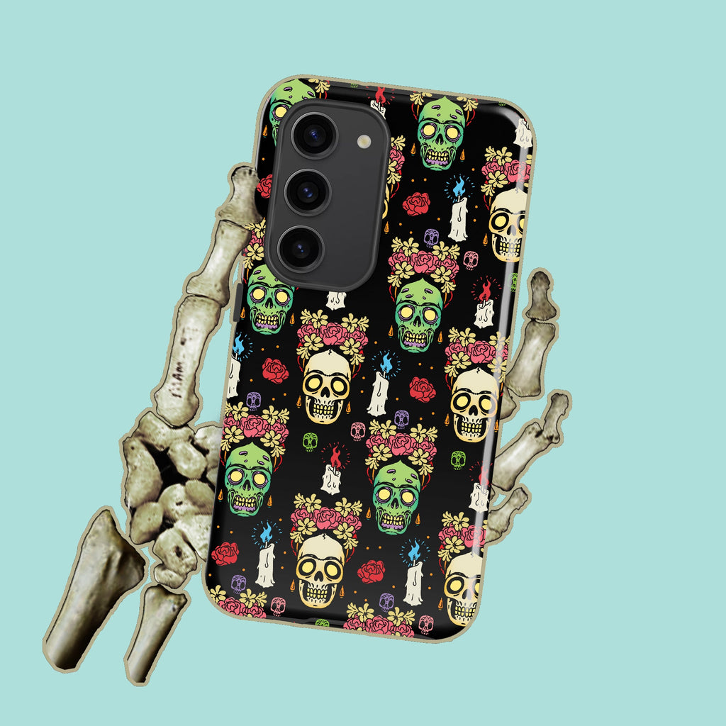 Frida Kahlo Skull Samsung Case