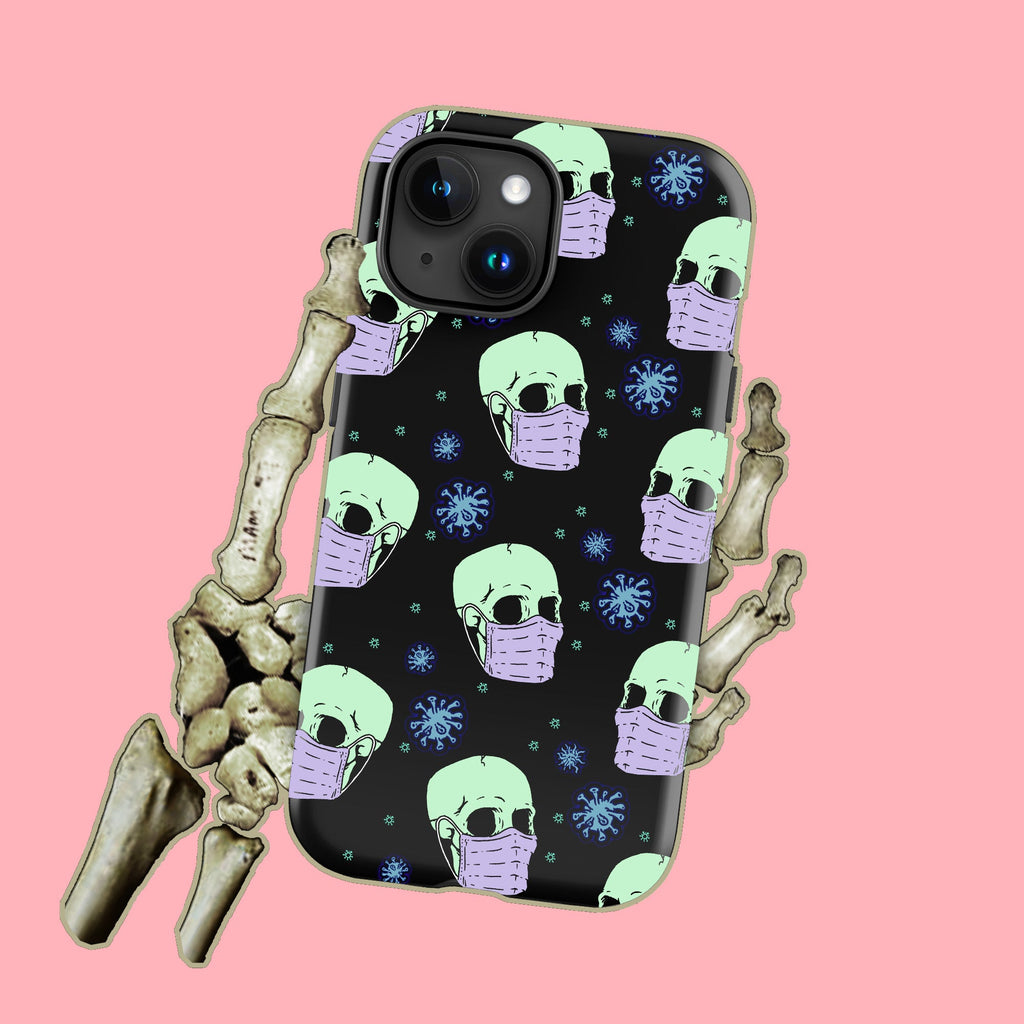 Virus Skull iPhone Case