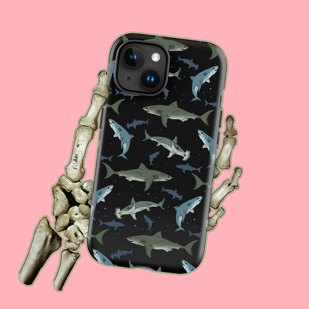 Shark Infested iPhone Case