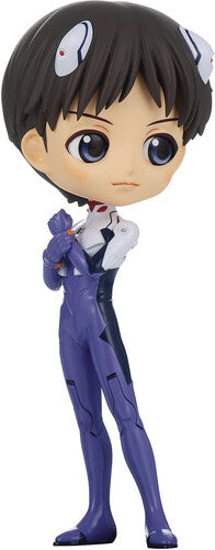 Evangelion SHINJI IKARI Plugsuit Style Q posket Figure Ver. B