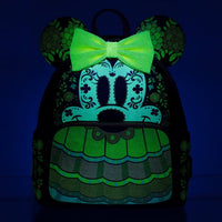 Loungefly Minnie Mouse Dia de los Muertos Sugar Skull Mini-Backpack - Entertainment Earth Exclusive