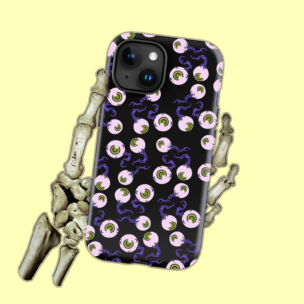 Spooky Eyeballs iPhone Case