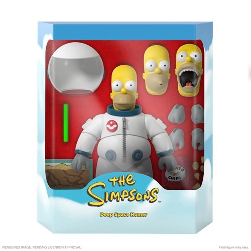 The Simpsons Ultimates Deep Space Homer 7-Inch Action Figure