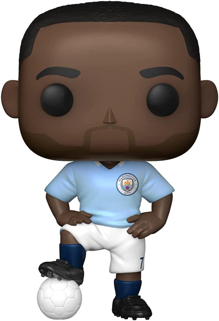 Funko Pop! Football: Manchester City - Raheem Sterling Vinyl Figure