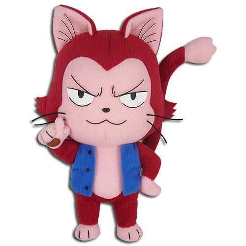 Great Eastern Fairy Tail: Lector Exceed Red Cat Plush Doll, 8"