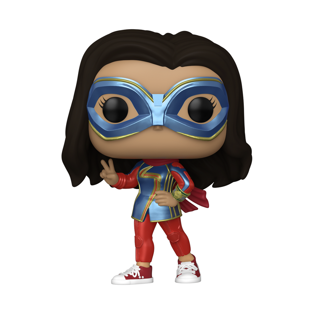 Funko Pop! Marvel Studios: Ms. Marvel - Ms. Marvel with Peace Sign