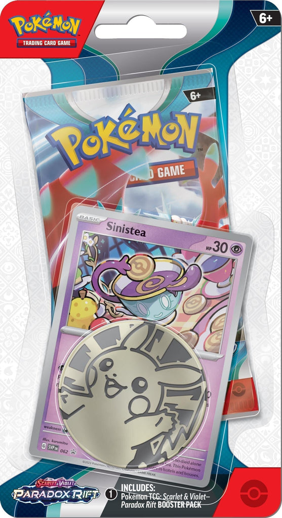 Pokemon: Paradox Rift - Single Pack Blister (Sinistea)