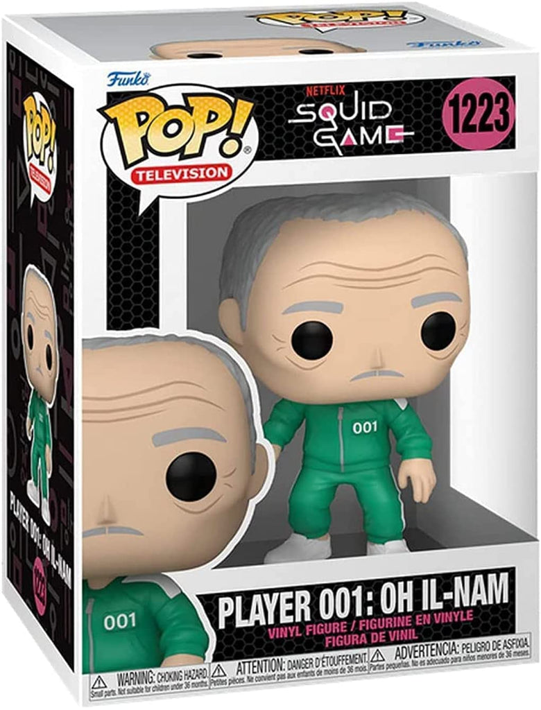 FUNKO POP 1223 TV: Squid Game - Player 001 : Oh il-NAM Figure