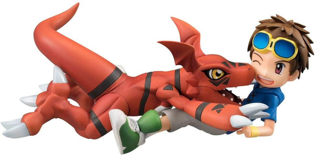 Megahouse G.E.M. Digimon TAMERS Guilmon & Matsuda Takato Figure