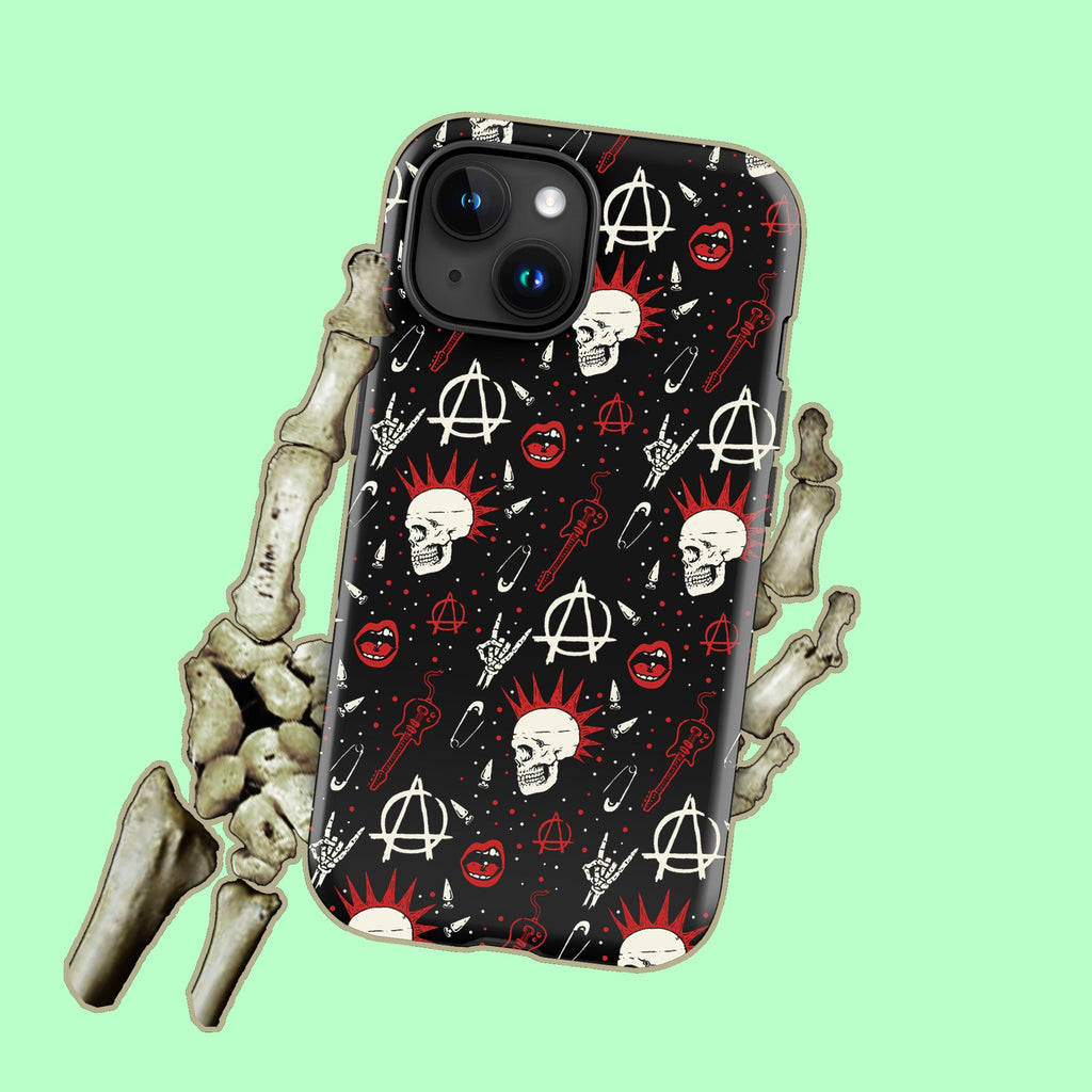 Punk Rock Anarchy iPhone Case