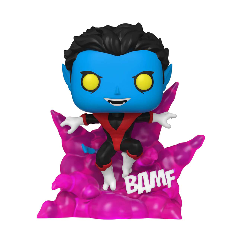 Funko Pop! Deluxe Marvel Comics: X-Men - Nightcrawler Glow-In-The-Dark PX Previews Exclusive