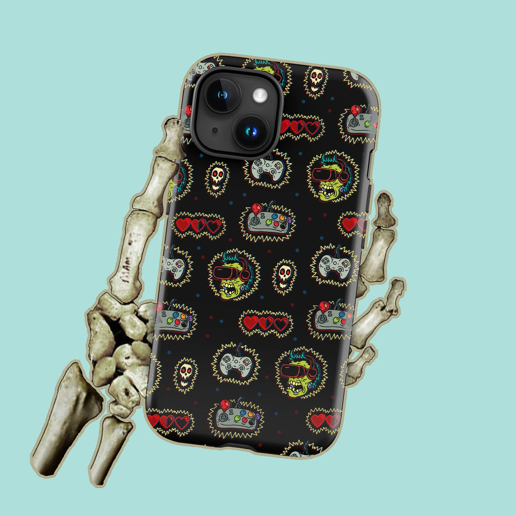 Gamer Zombie iPhone Case