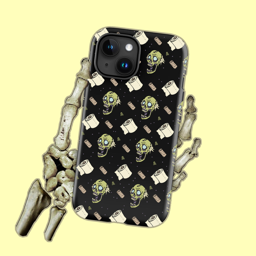 Zombie Toilet Paper iPhone Case