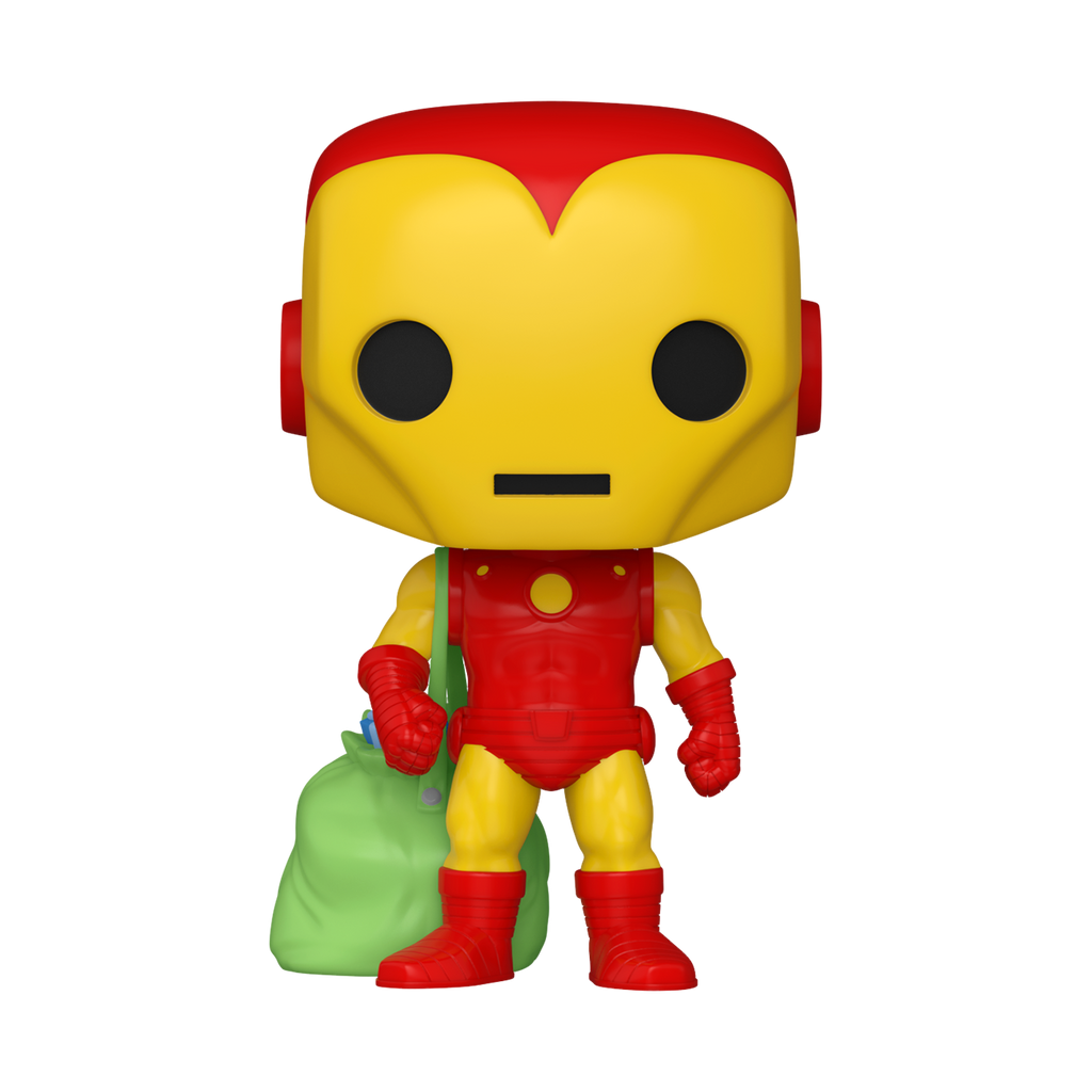 POP! Marvel: Holiday - Iron Man w/ Bag