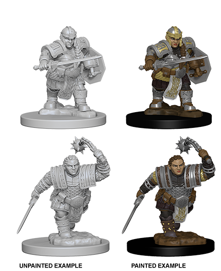 D&D: Nolzur's Marvelous Miniatures - Dwarf Female Fighter