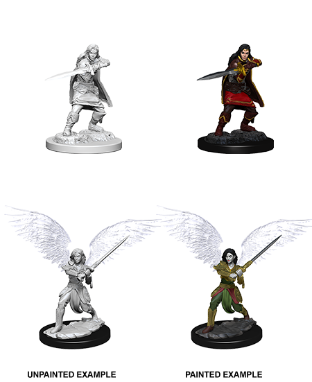 D&D: Nolzur's Marvelous Miniatures - Aasimar Female Fighter