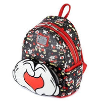Mickey Mouse and Minnie Mouse Heart Hands Mini-Backpack