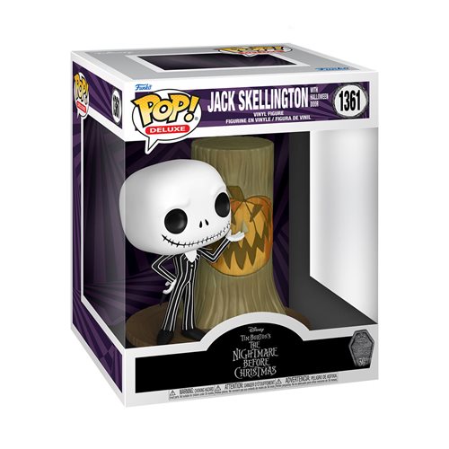 Funko Pop! Deluxe 1361 Disney - Nightmare Before Christmas - Jack with Halloween Door Vinyl Figure