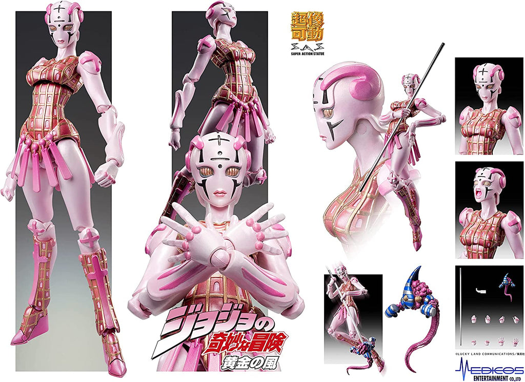 MediCos JoJo’s Bizarre Adventure Part 5: Chozo Kado Spice Girl Super Action Statue Figure