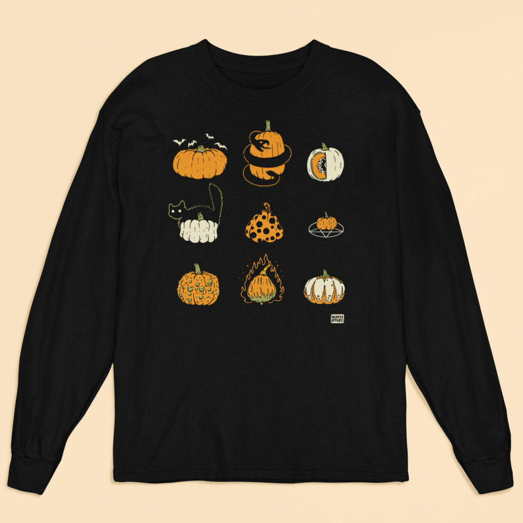 9 Pumpkins Long Sleeve Shirt