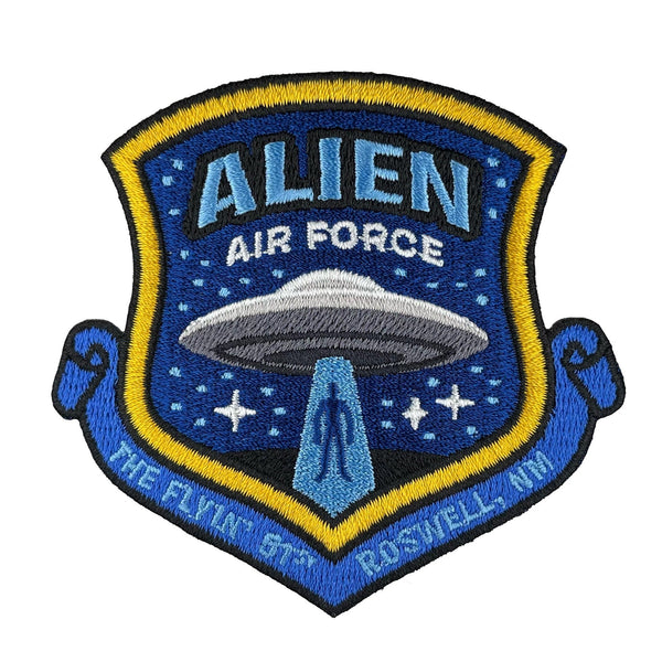 Alien Air Force Embroidered Patch