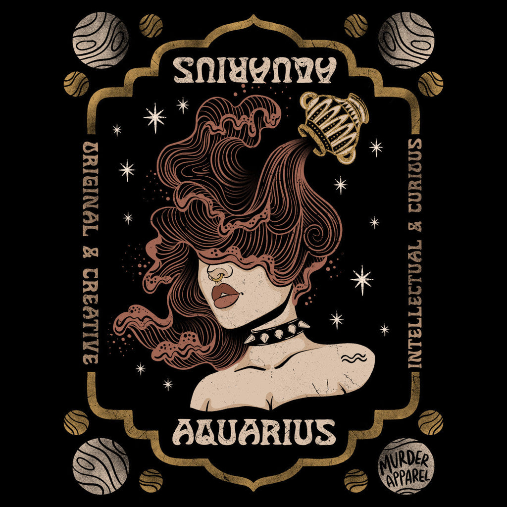 Aquarius Zodiac T-shirt