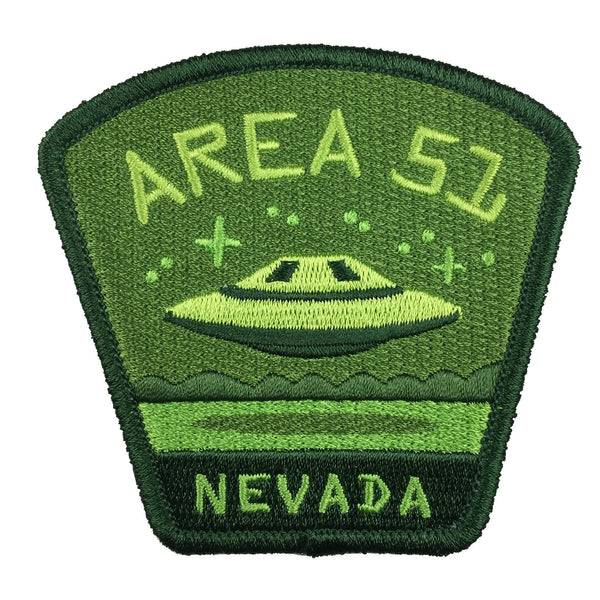 Area 51, Nevada UFO Travel Patch