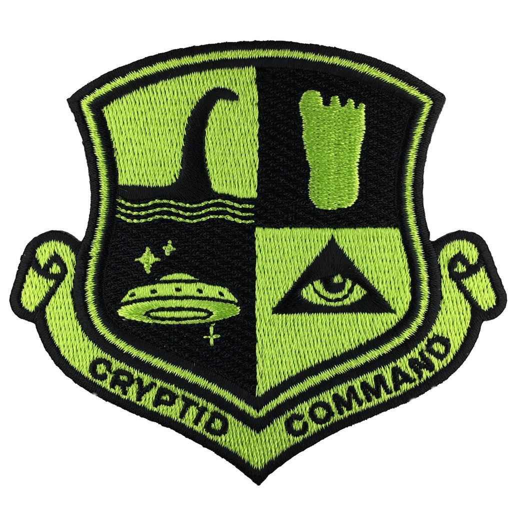 Cryptid Command Embroidered Patch