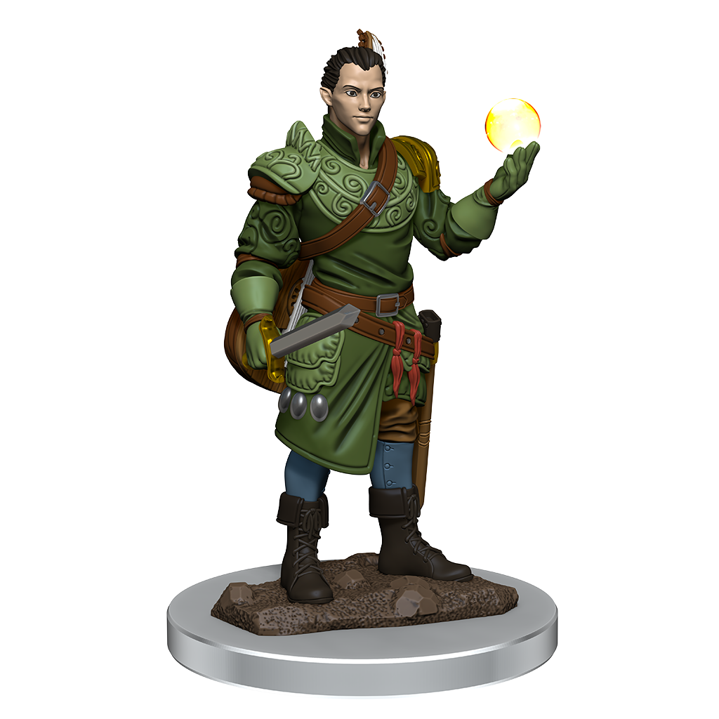 D&D: Icons of the Realms - Male Half-Elf Bard Premium Figure