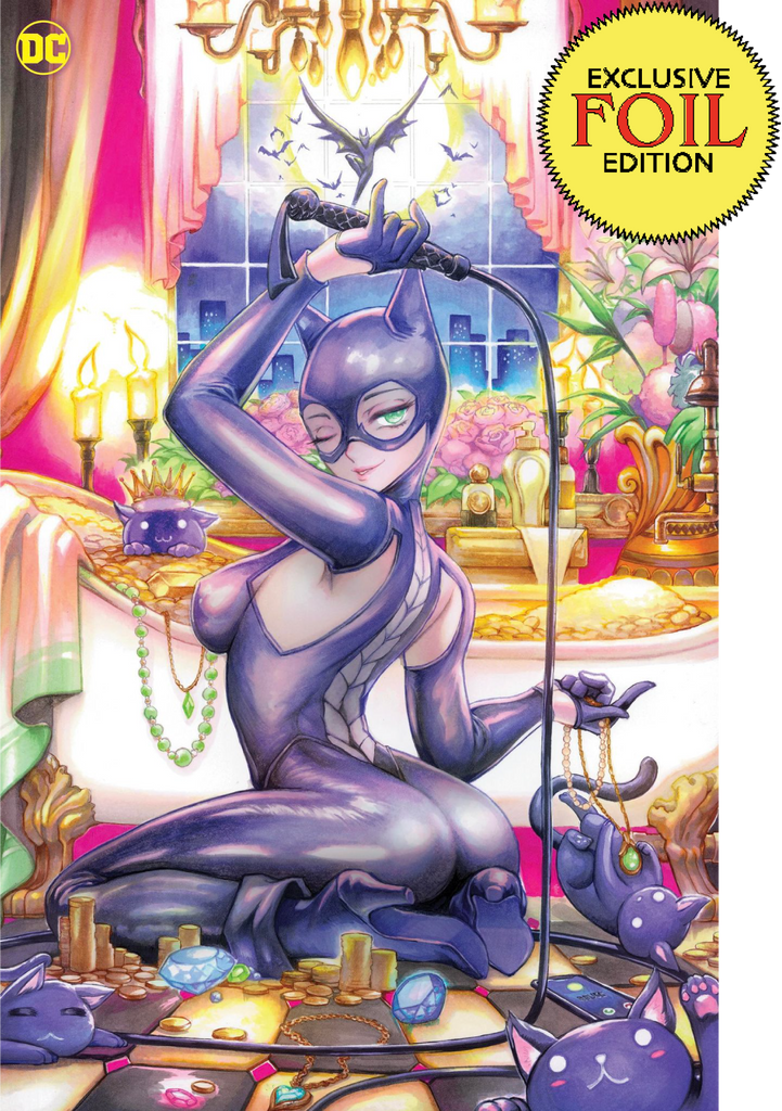 [FOIL] CATWOMAN #58 RACHTA LIN (616) EXCLUSIVE VIRGIN FOIL VAR (11/01/2023)