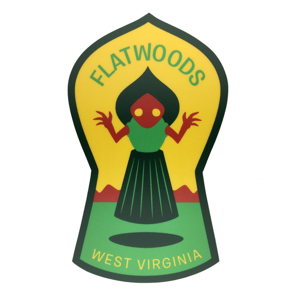 Flatwoods, West Virginia Travel Sticker