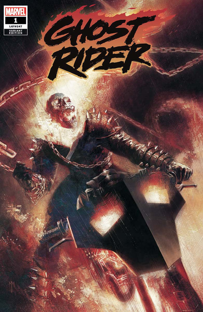 GHOST RIDER 1 UNKNOWN COMICS MARCO MASTRAZZO EXCLUSIVE VAR (02/23/2022)