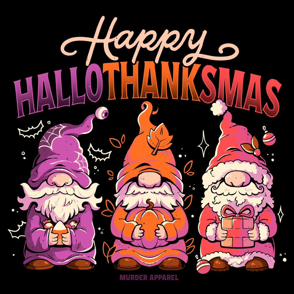 Hallothanksmas Gnome T-shirt