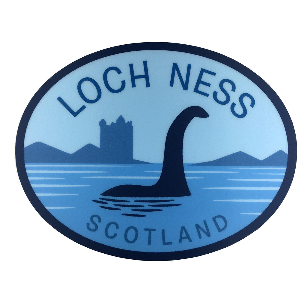 Loch Ness, Scotland Travel Sticker