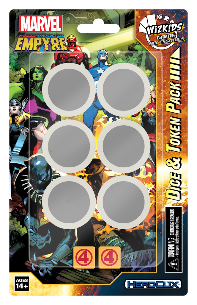 HeroClix: Avengers/Fantastic Four - Empyre - Dice and Token Pack