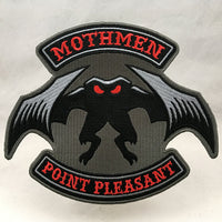 Mothmen embroidered patch