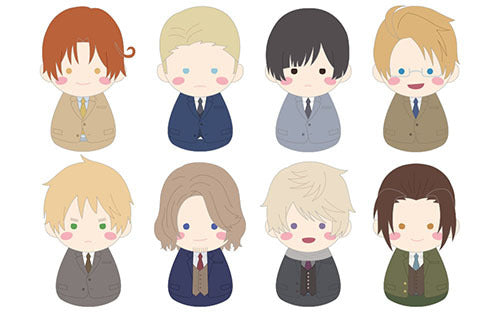 Hetalia World Stars Trading Mascot Fukubuku Collection Blind Box