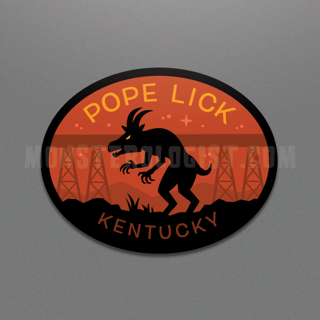 Pope Lick, Kentucky Travel Sticker