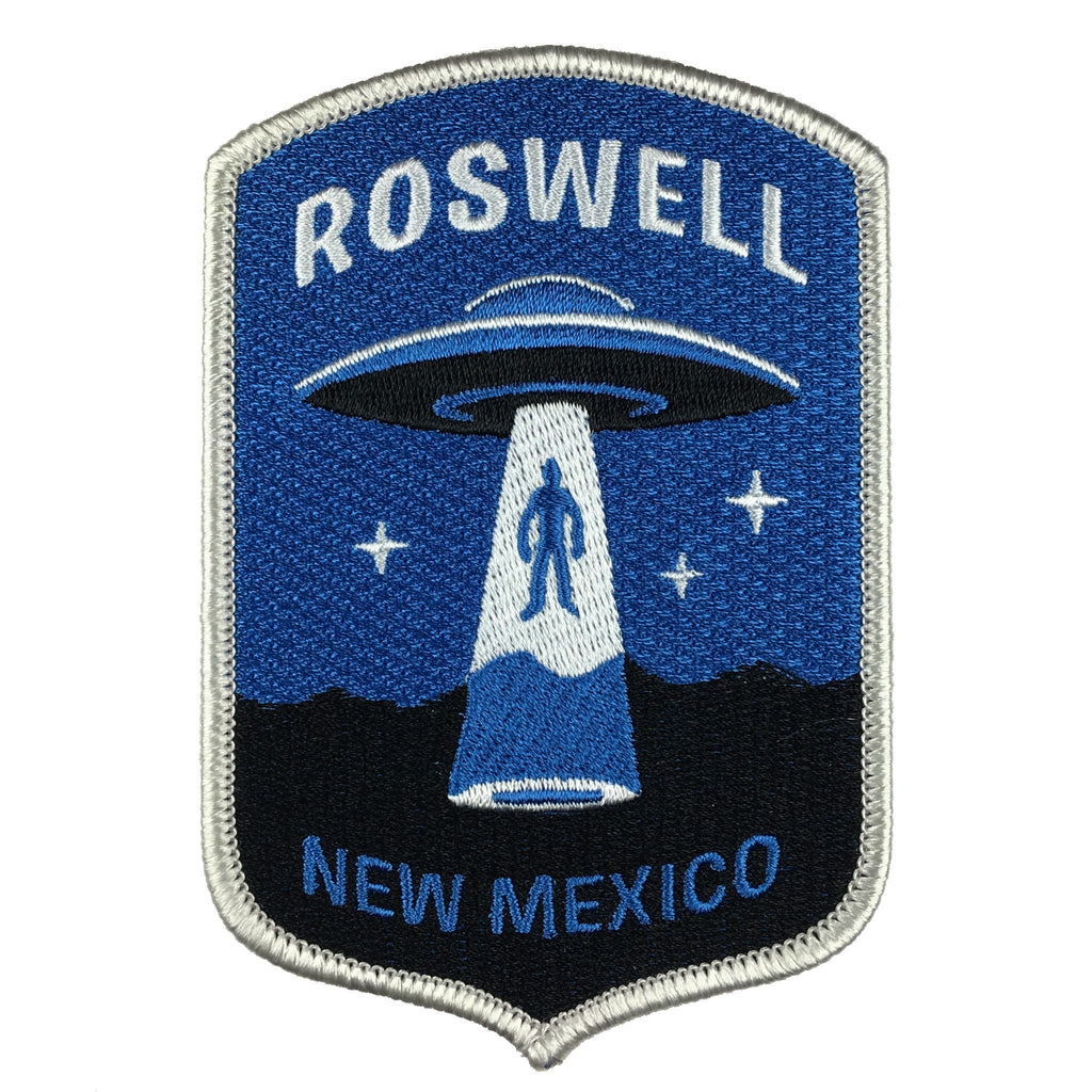 Roswell, New Mexico UFO Alien Abduction Patch