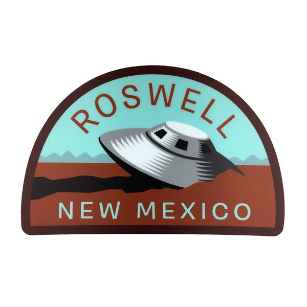 Roswell, New Mexico Travel Sticker