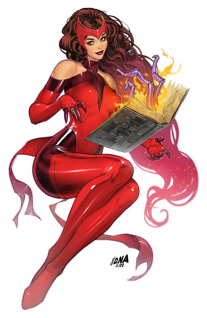 SCARLET WITCH #1 UNKNOWN COMICS DAVID NAKAYAMA EXCLUSIVE VIRGIN VAR (01/04/2023)