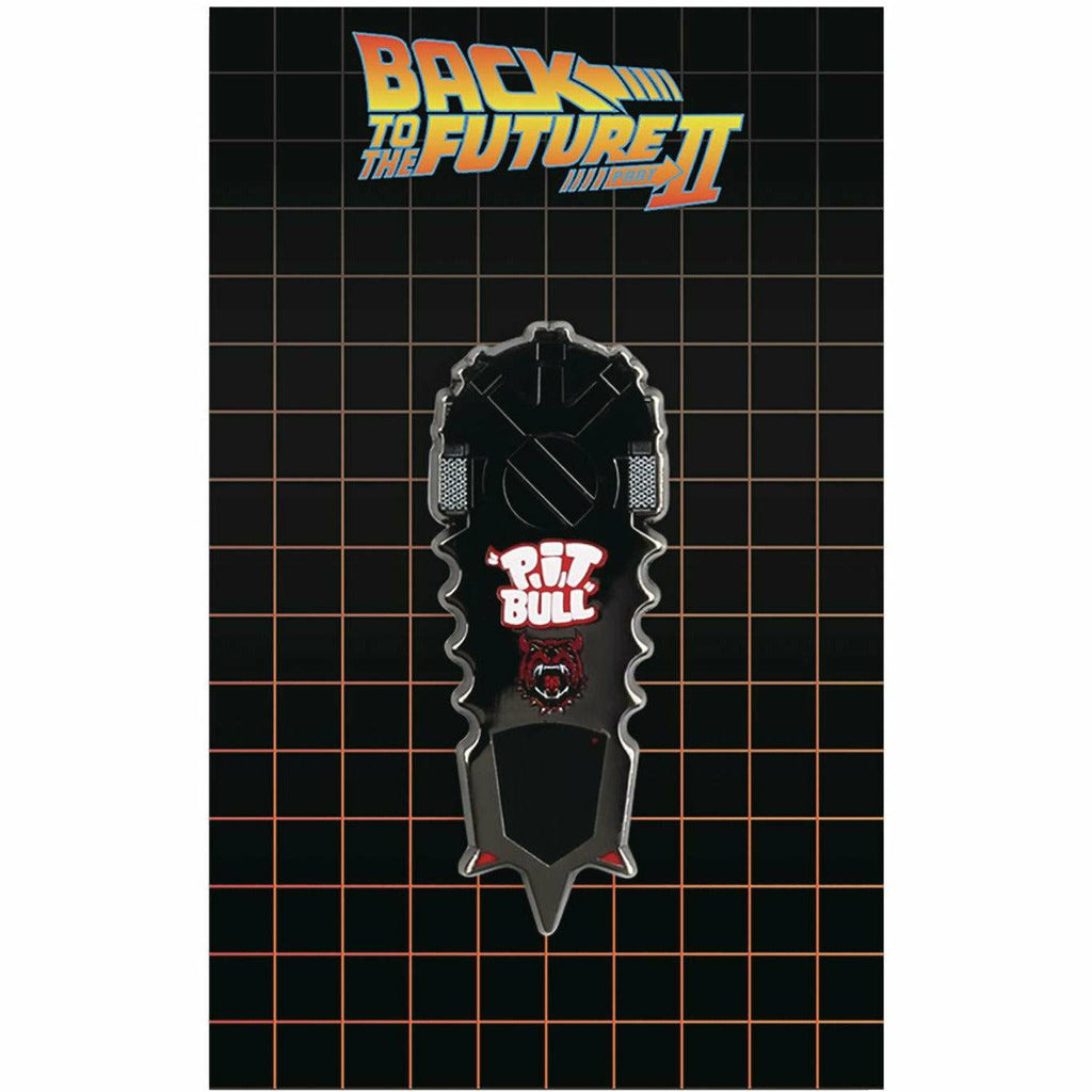 Back to the Future Part II Pitbull Hoverboard enamel pin